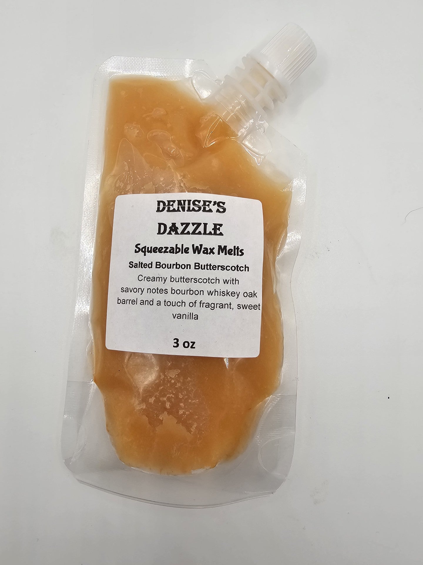 Squeezable Soy Wax Melts - Salted Bourbon Butterscotch