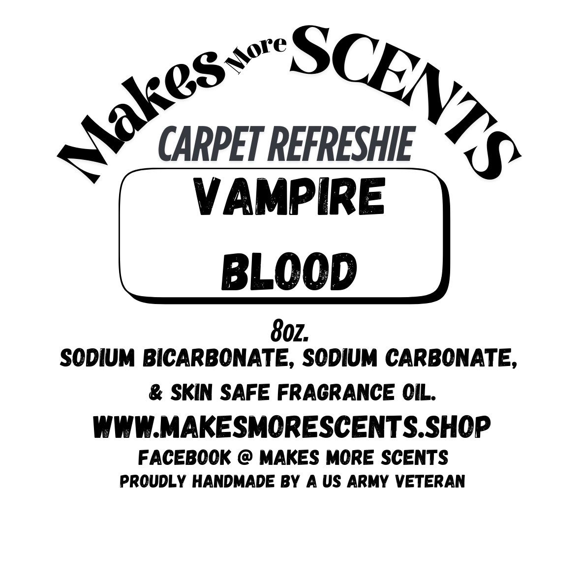 Carpet Refreshie - Vampire Blood - 8 oz