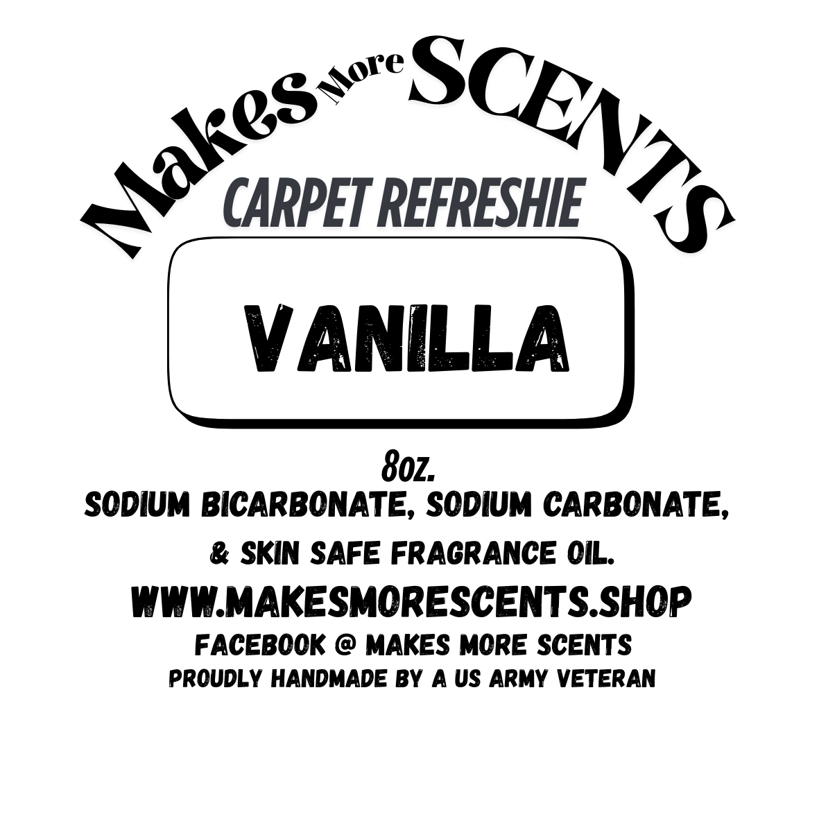 Carpet Refreshie - Vanilla - 8 oz