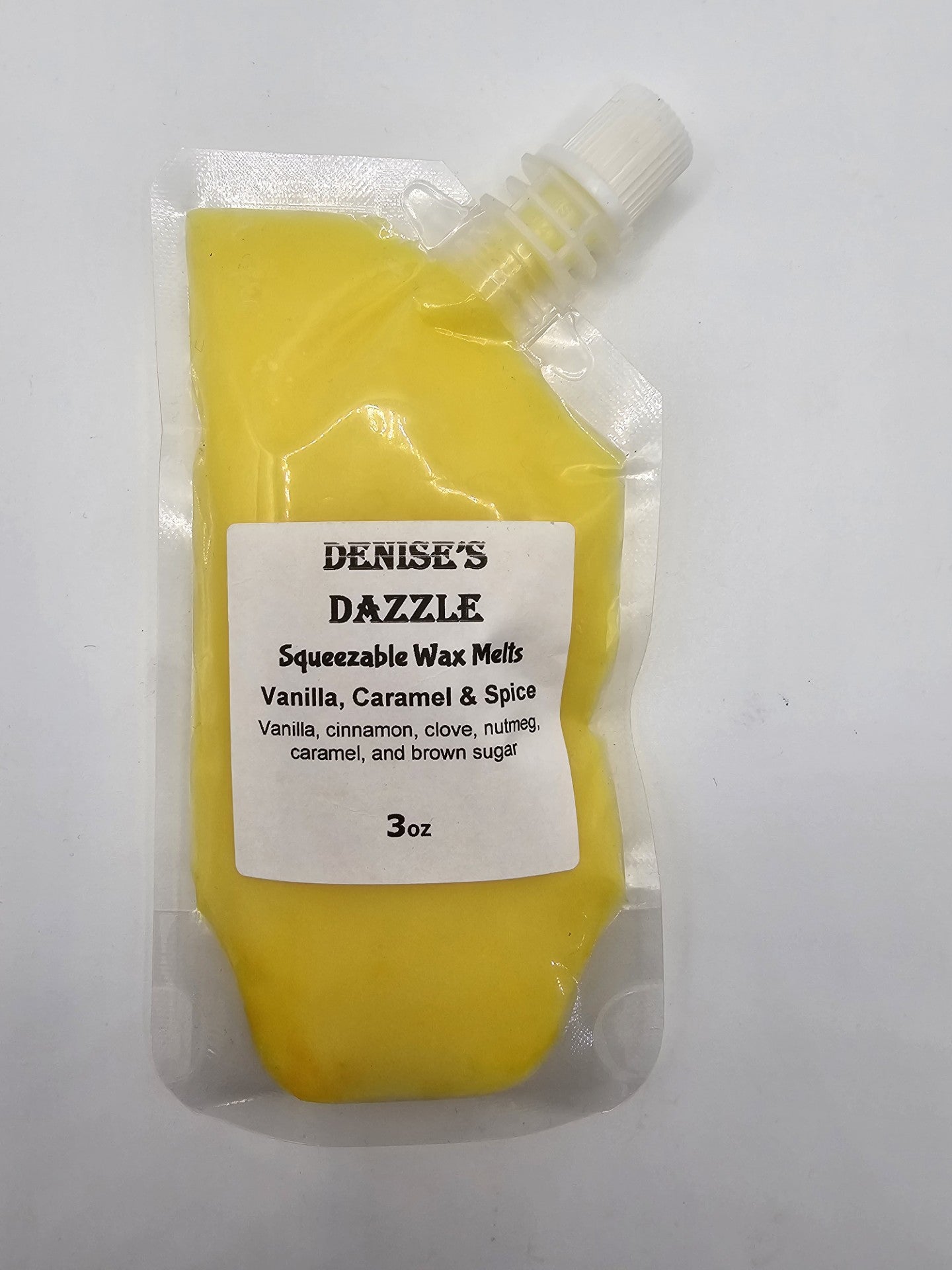 Squeezable Soy Wax Melts - Vanilla, Caramel, and Spice