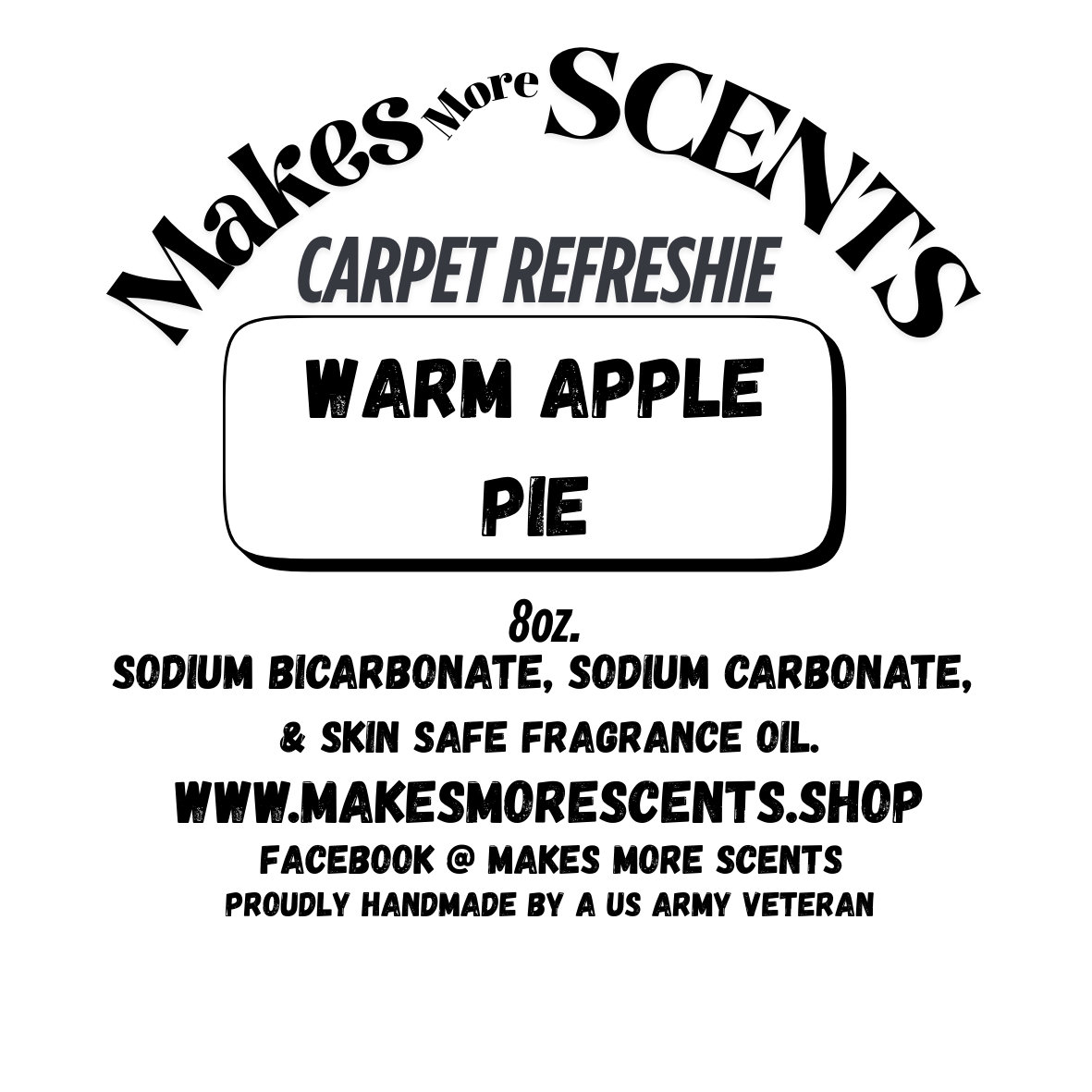 Carpet Refreshie - Warm Apple Pie - 8 oz