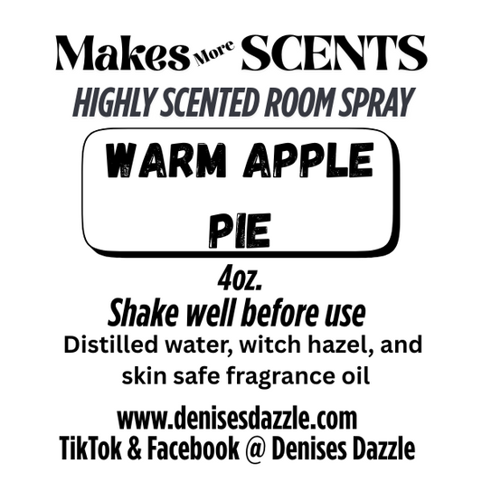 Warm Apple Pie Highly Scented Room Spray - 4oz