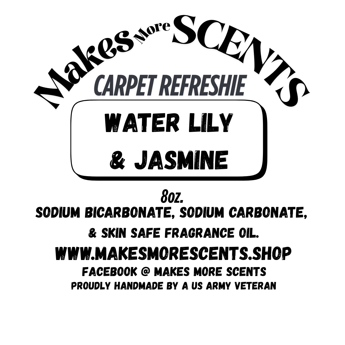 Carpet Refreshie - Water Lily & Jasmine - 8 oz
